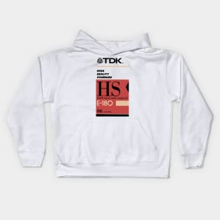 Retro VHS Tape Kids Hoodie